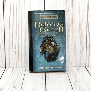 Forgotten Realms: Baldur's Gate Two II Shadows of Amn Philip Athans First Print